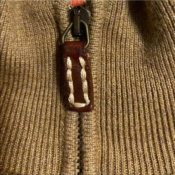 J.L. Powell Mock Turtle Neck Zippered Sweater (Size M) - Picture 4 of 6